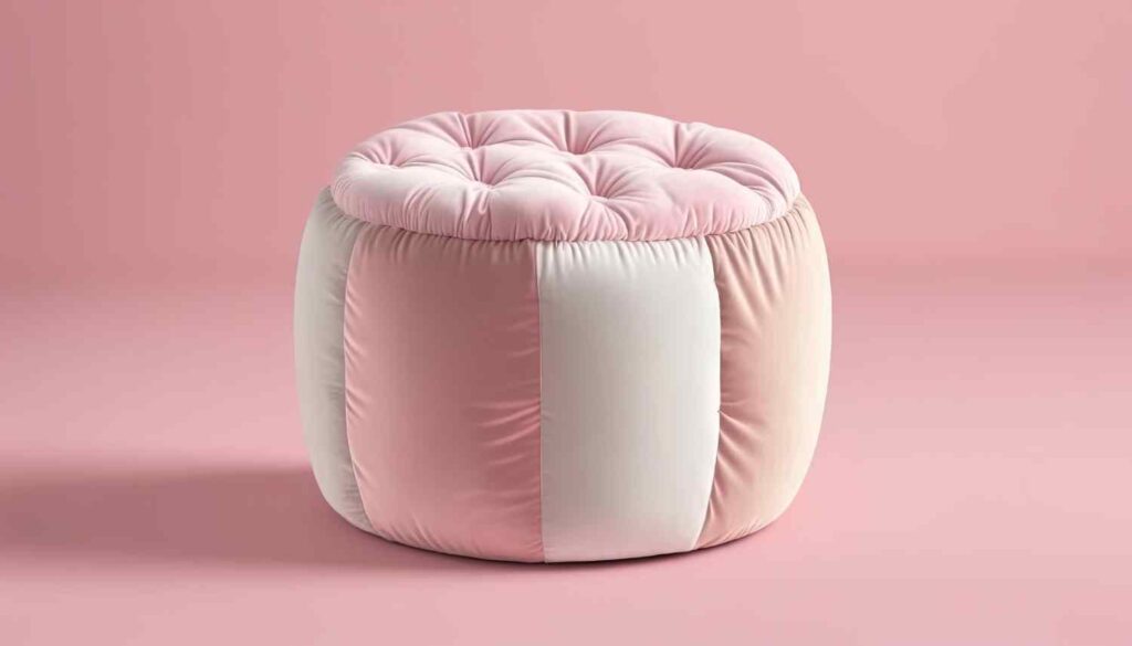 pouf pour fauteuil chambre bébé