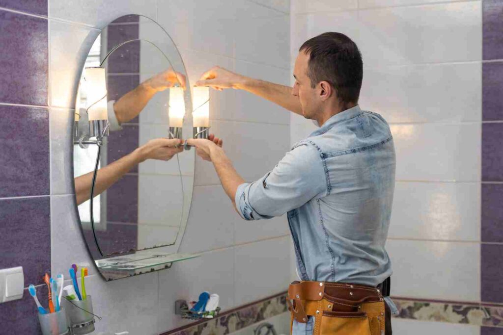  changer led miroir salle de bain