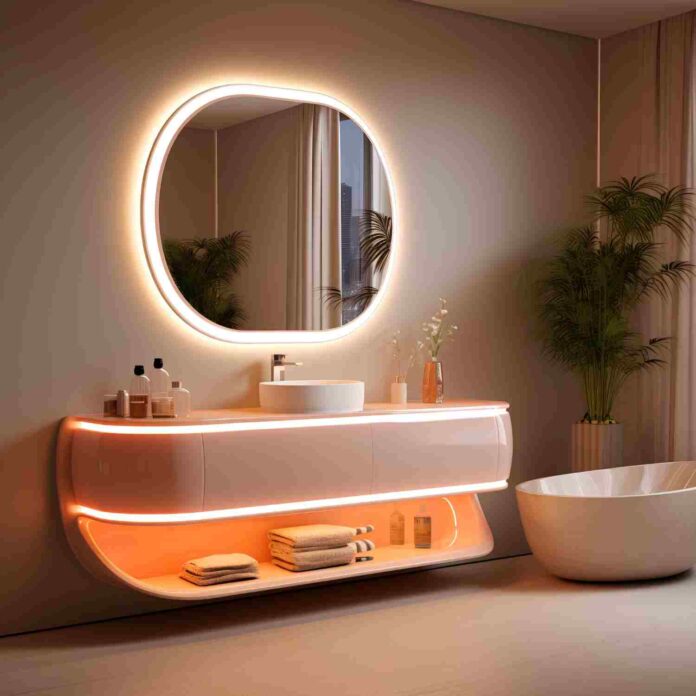 changer led miroir salle de bain