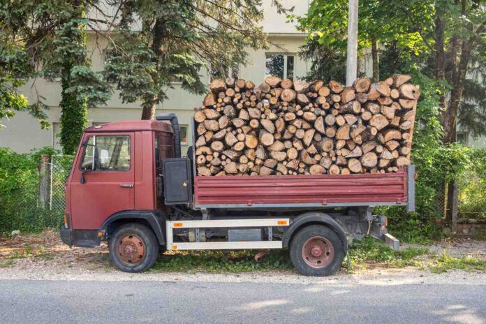 Prix d'un semi remorque de bois de chauffage en 2m