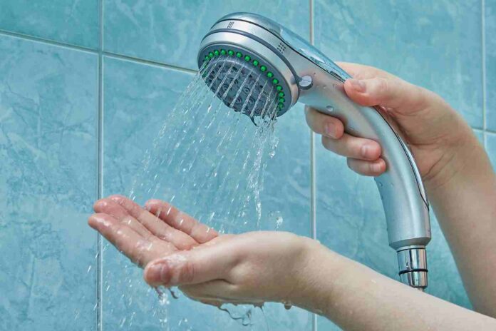 pommeau de douche anti calcaire