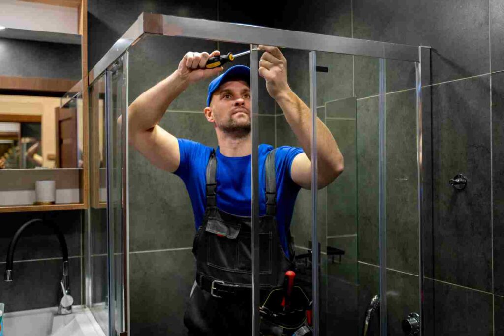 Douche à l'italienne