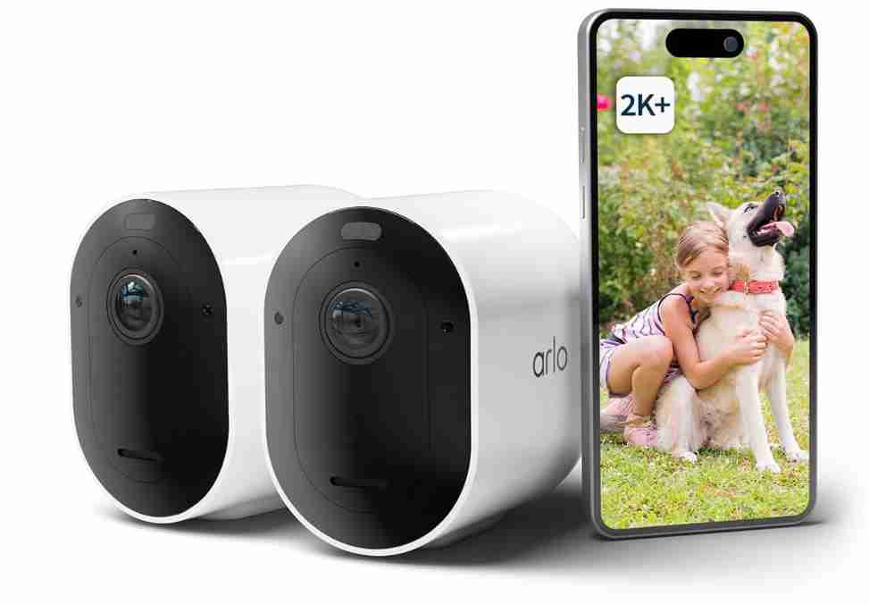 Arlo Pro 5 - Camera de surveillance extérieure