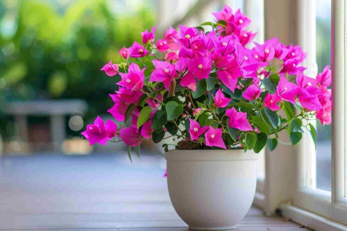 Bougainvillier en pot