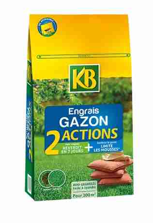 KB Engrais Gazon 2 Actions