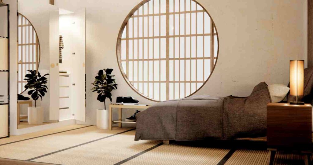 deco chambre adulte style Japandi