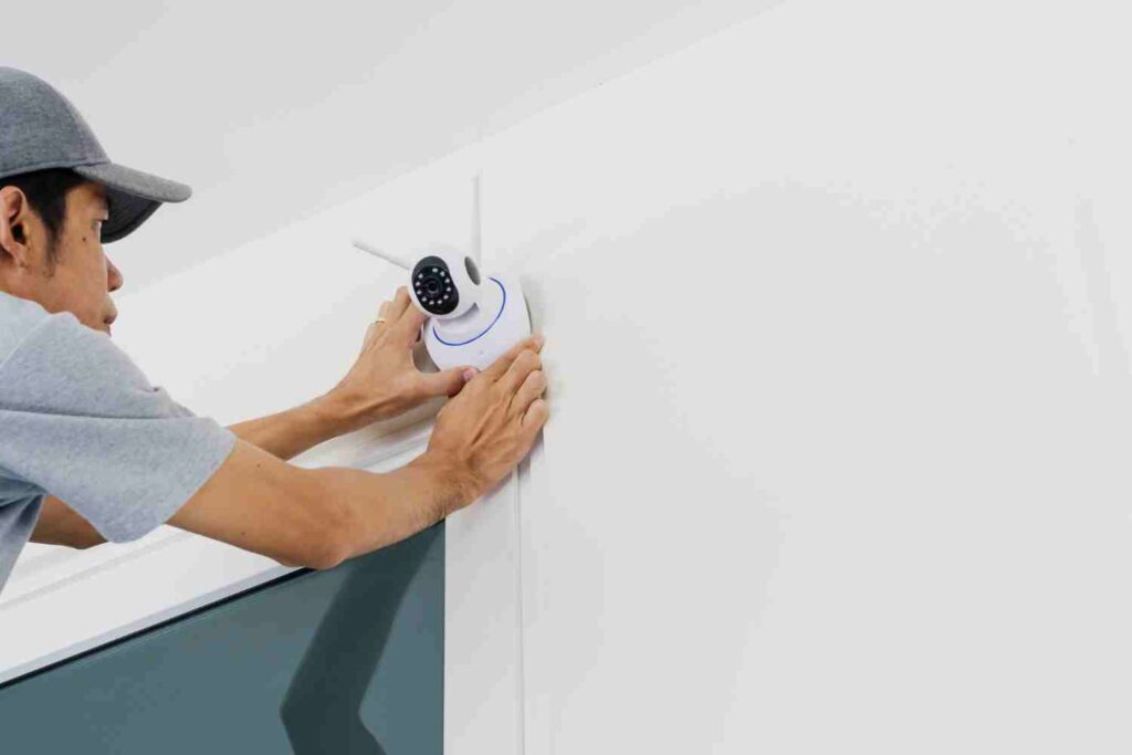 caméra de surveillance extérieure
